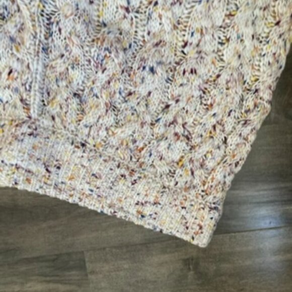 NWT Intimately Free People Under The Mistletoe Pants Knit Ivory Combo Sz XL - Picture 4 of 6